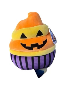 Belissa Squishmallow 14" Halloween Jack o Laterne Cupcake Neu mit Etikett - Bild 1 von 2