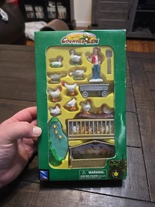 NEW! New-Ray Country Life Toy Farm Chicken Playset - Picture 1 of 8