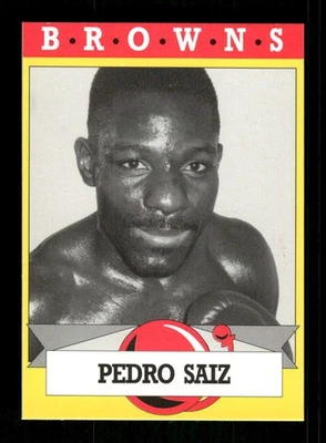 1993 Brown's Boxing card 65 Pedro Saiz NM to NMMT BXCP55 - Image 1 of 2