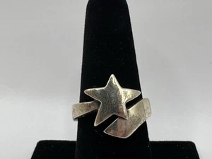 Retired James Avery Shooting Star Sterling Silver Ring – Size 8 - Stamped! - Picture 1 of 6
