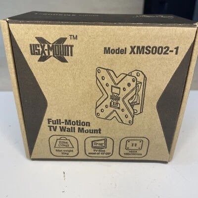 USX Mount Full Motion TV Mount XMS002-1 For 10”-26” TVs - Image 1 of 2