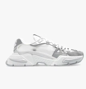 Dolce & Gabbana Silver "Air Master" Sneaker UK 10,5 EU45 XE24 - Bild 1 von 20