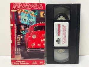 Tested ! Henry Ford Museum & Greenfield Village VHS Classic Cars Edison Model T - Picture 1 of 7