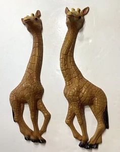 Vintage Homco Giraffe Wall Decor 1977 Made In USA Mid Century Modern  - Picture 1 of 8