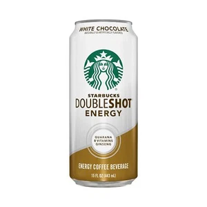 Starbucks Doubleshot Energy Drink Kaffeegetränk weiße Schokolade 15 oz Dosen - Bild 1 von 3