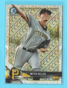 Mitch Keller 2018 Bowman Chrome Silver Prospekt - Bild 1 von 2