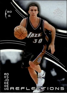 2003 Upper Deck Triple Dimensions #86 Carlos Arroyo Reflections Utah Jazz - Picture 1 of 2