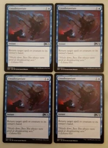 4x Unsubstantiate M21 Core Set 2021 Magic the Gathering Playset NM - Picture 1 of 1