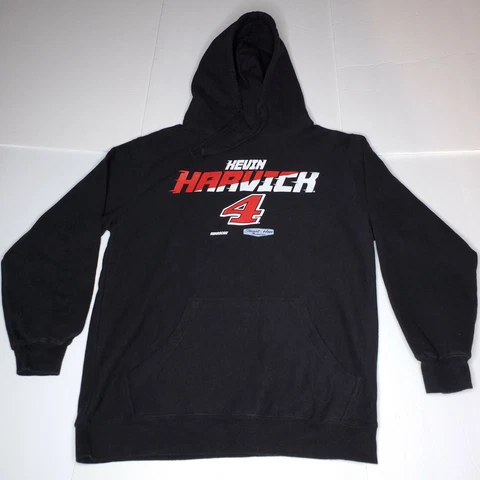 Kevin Harvick #4 Nascar Men's Hoodie Sweatshirt Pullover Black XL Cover