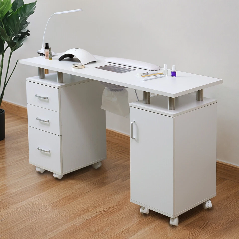 Maniküretisch Nageltisch Nagelrekonstruktion Profi Salon mit Staubabsaugung - Bild 1 von 4