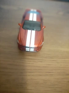 New 5" Kinsmart 2015 Ford Mustang GT Diecast Model Toy Car 1:38 orange - Picture 1 of 4