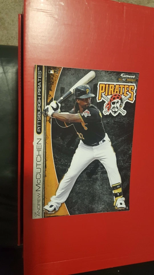 ANDREW McCUTCHEN PITTSBURGH PIRATES FATHEAD TRADEABLES REMOVABLE STICKER 2013 #6 - Image 1 of 1