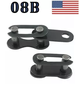 08B-1 ROLLER CHAIN MASTER CONNECTING LINK *PACK OF 10* SAME DAY SHIPPING - Picture 1 of 1