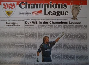 Stadtanzeiger UEFA CL 2003/04 VfB Stuttgart - Manchester United - Picture 1 of 2