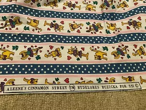 Aleene's Cinnamon Street Bydelores Ruzicka Cotton Fabric - 1 Yard 32 Inches - Picture 1 of 3