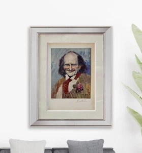 Pablo Picasso Orig. Hand-signed Lithograph with COA & Appraisal of $3,500 - Picture 1 of 12