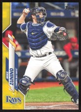 2020 Topps Yellow  Mike Zunino #554 Tampa Bay Rays