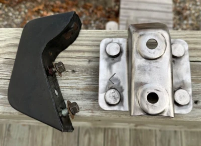 used AMC LH REAR BUMPER GUARD & BRACKET 73-74 Javelin  U.S. Ship. Incl. - Image 1 of 4