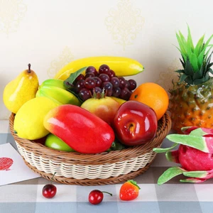 Lifelike Artificial Plastic Fruit Vegetables Kitchen Home Display Party Decor - Picture 1 of 45