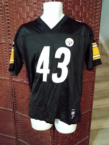 Camiseta de fútbol Reebok Troy Polamalu Pittsburgh Steelers juvenil XL NFL - Imagen 1 de 8