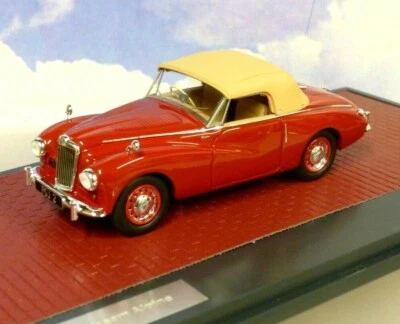 MATRIX 1/43 RESIN 1953-1955 SUNBEAM ALPINE CLOSED CABRIO IN DARK RED MX41807-022 - Image 1 of 4