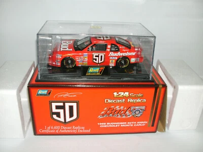 Revell 1/24 Die Cast Nascar 50 aniversario 1998 Budweiser Chevy Monte Carlo Foto 1 de 4