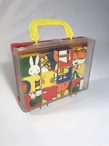 VTG Miffy Block Puzzle Dick Bruna Hermann Eichhorn 8344 Egglham 1982 12 Piece - Picture 1 of 23