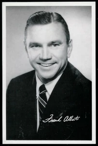 1958 San Francisco 49ers Teamausgabe Frankie Albert ExMt College Hall of Fame - Bild 1 von 1