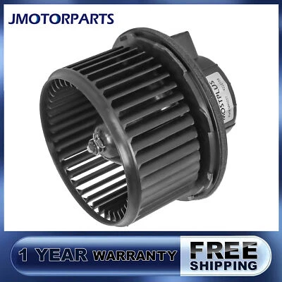 Heater Blower Motor w/ Fan Cage For Chevy Silverado GMC Sierra Hummer H2 PM9201 - Image 1 of 4