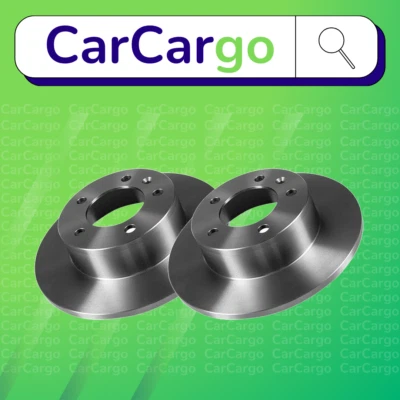 Premium Solid Rear Brake Discs Vauxhall Movano 2.5 CDTI 2001-2010 305 mm - Image 1 of 4