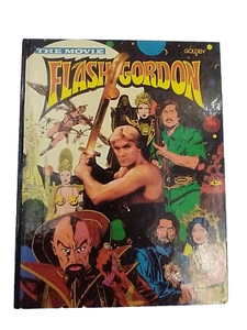 Flash Gordon The Movie Golden Book. Illustrator Al Williamson Better than Movie! - Imagen 1 de 16