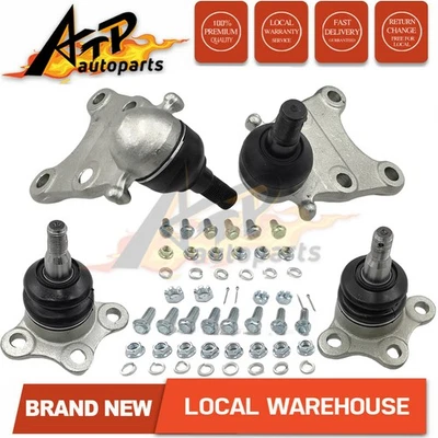4 Piece Upper & Lower Ball Joints Kit for Holden Rodeo RA TFS 2003~2008 4X4 - image 1 of 4