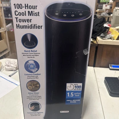 Pure Guardian Ultrasonic Cool Mist Humidifier, 100 Hour Run Time, 1.5 Gallon ... - Image 1 of 4