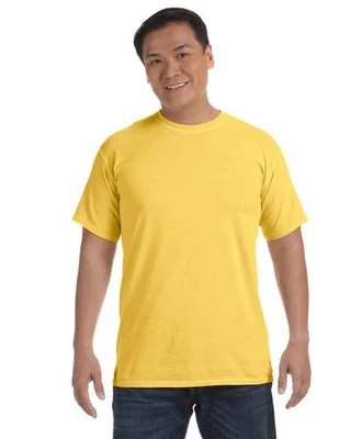 Camiseta teñida prenda hilada en anillo manga corta Comfort Colors para hombre 1717 S-3XL NUEVA Foto 1 de 4
