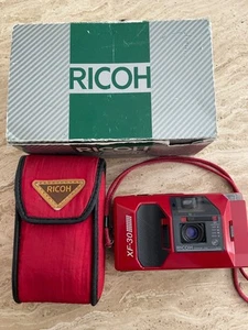 Ricoh XF-30 Red Boxed,35mm Film Camera Working - Picture 1 of 21