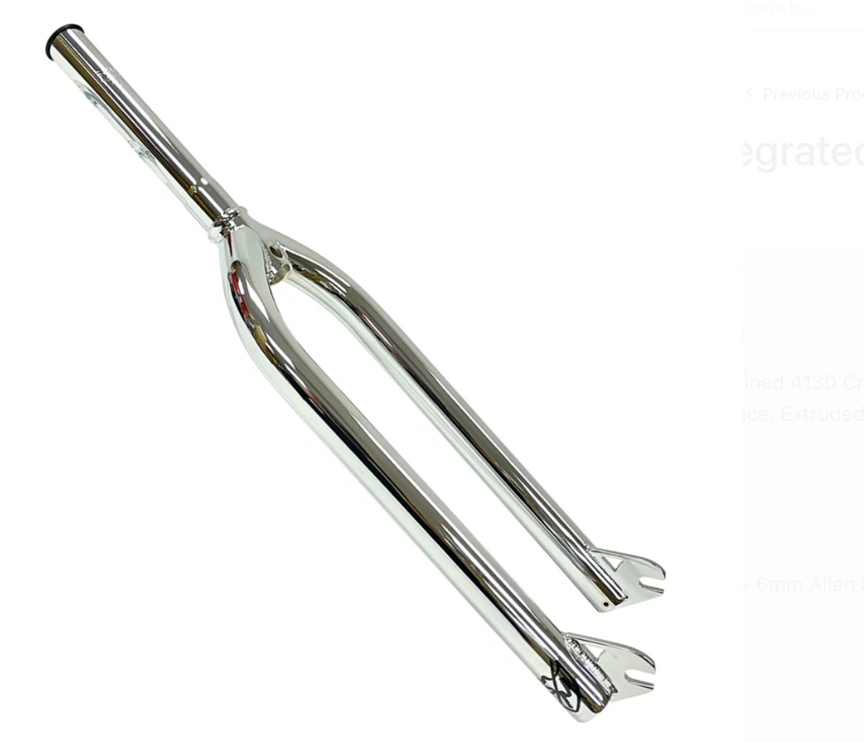 S&M BIKES 26″ Pitchfork Integrated Race CHROME 26 INCH BMX BIKE BIKES SE - Image 1 of 3