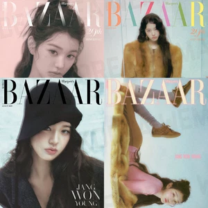 Pre-orden Revista HARPER'S BAZAAR Agosto 2025 IVE JANG WONYOUNG Cubierta - Imagen 1 de 5