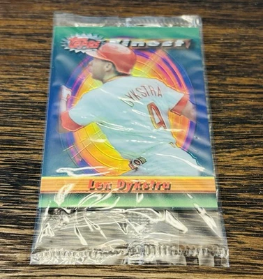 Len Dykstra 1994 SUPERSTAR SAMPLER 3 Card Pack • Finest • Stadium Club • Bowman - Image 1 of 3