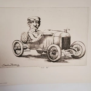 Charles Bragg Old 88 PRINT approx. 16" x 13" - Picture 1 of 5