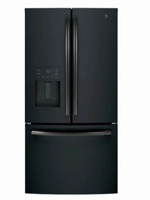 Puerta francesa GE 36" 25,6 cúbicos Ft. Refrigerador - GFE26JEMDS Foto 1 de 4