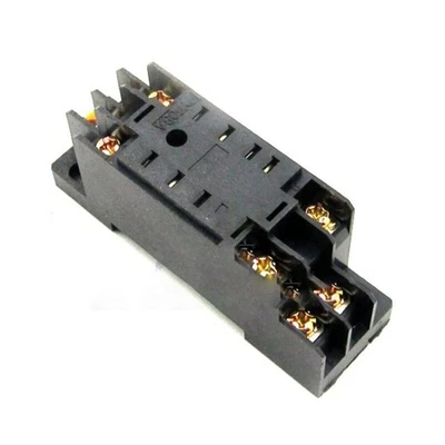 10 PCS For PYF08A Socket 8-PIN For MY2NJ H3Y-2 Time Delay Relay - Image 1 of 3