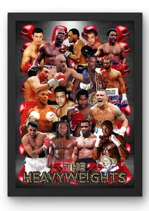 Heavyweight Boxing Legends Poster Memorabilia/Sammlerstück #329 - Bild 1 von 1