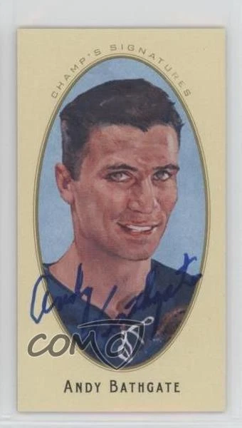 2011-12 Parkhurst Champions Champ's Minis Signatures Andy Bathgate #9 Auto HOF - Image 1 of 2