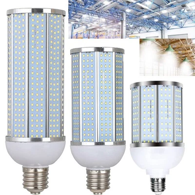 100W/60W/40W 1000W Equivalent LED Corn Light Bulb 6000K Cool Daylight White E26 - Image 1 of 4