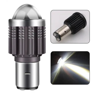1*Universal H6 BA20D LED Motorcycle Headlight-Bulb Hi-Lo Beam High Power 12V - Picture 1 of 8