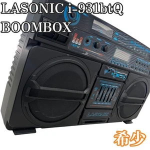 Altavoz LASONIC i-931btQ Bluetooth Boombox Retro Ghetto Blaster AUX USB Probado - Imagen 1 de 17