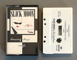 SLICK MOON Dancing Days RARE FREESTYLE CASSETTE 1990 Synth Electro Private HEAR! - Picture 1 of 5