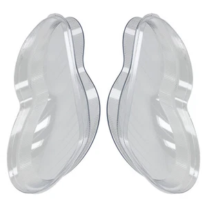 Headlight Lens Covers Pair for Mercedes Benz W203 C-Class 2001-2007 Clear Front - Picture 1 of 12