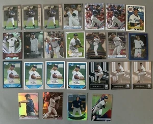 NEW YORK YANKEES GRAB BAG LOT (25) RC, REFRACTORS, BASE, INSERTS, TORRES ETC  - Picture 1 of 4