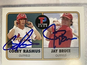 Colby Rasmus Jay Bruce 2006 Top Picks Rookie Card - Picture 1 of 3